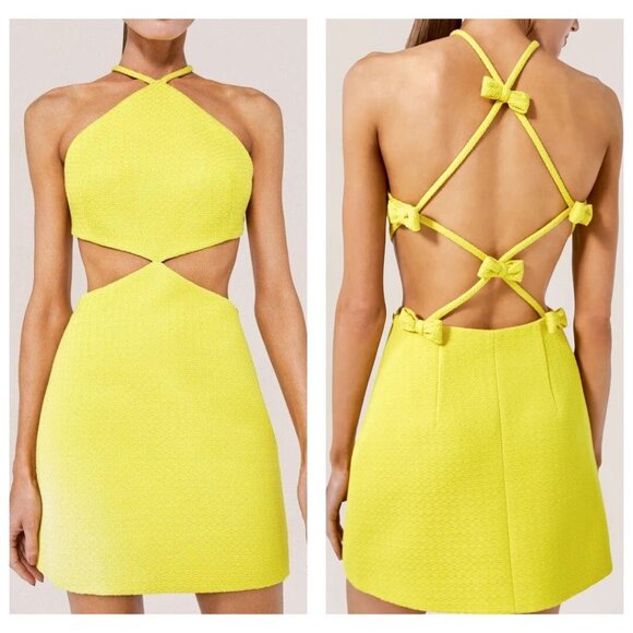 ALEXIS Dresses & Skirts - Alexis Chella Sol Yellow Dress Medium NWT